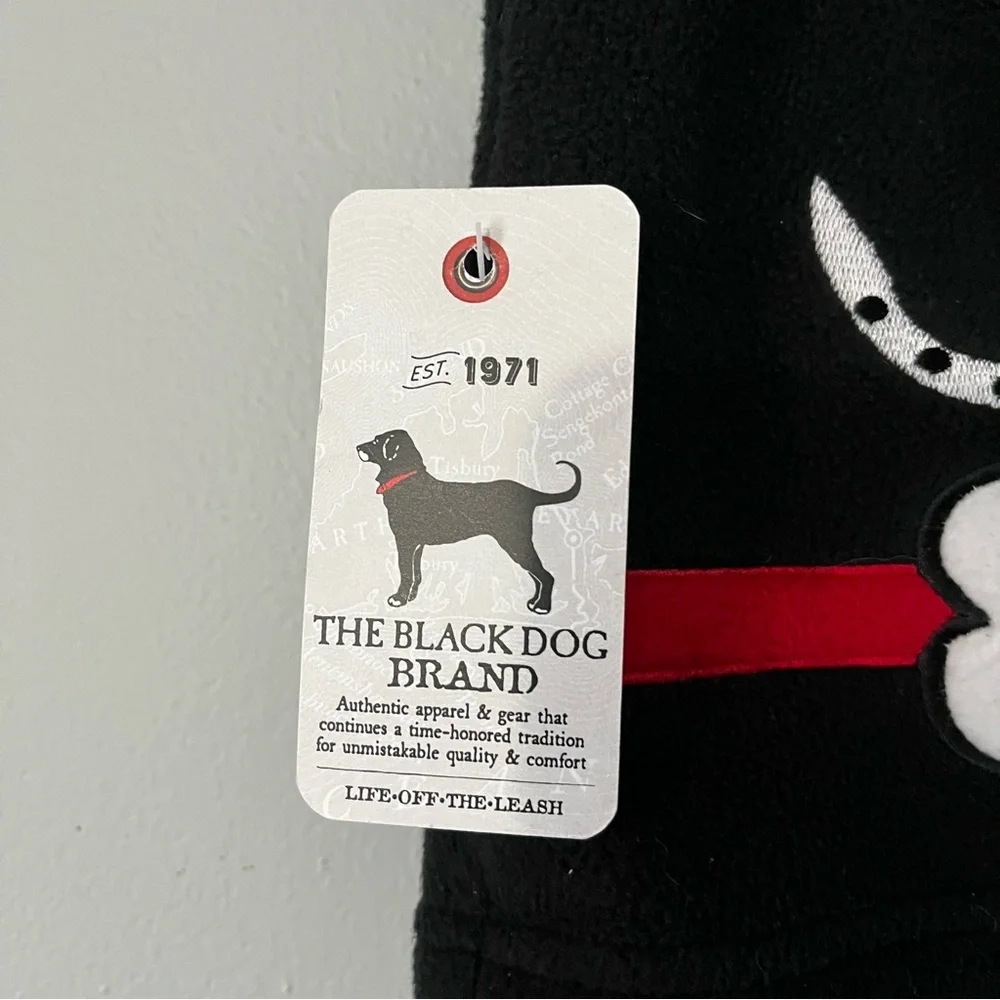 The Black Dog Kids black dog face mask hat OS NWT